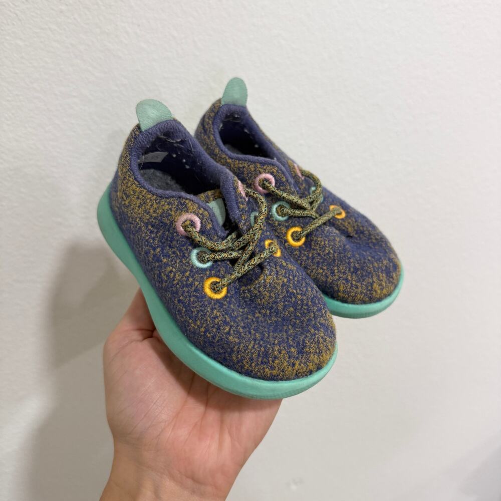 Allbirds Kids Boots in Blue and Green